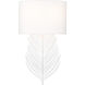 Cay 2 Light 9.5 inch Matte White Wall Sconce Wall Light