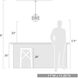 Colson 1 Light 11 inch Pewter Mini Pendant Ceiling Light