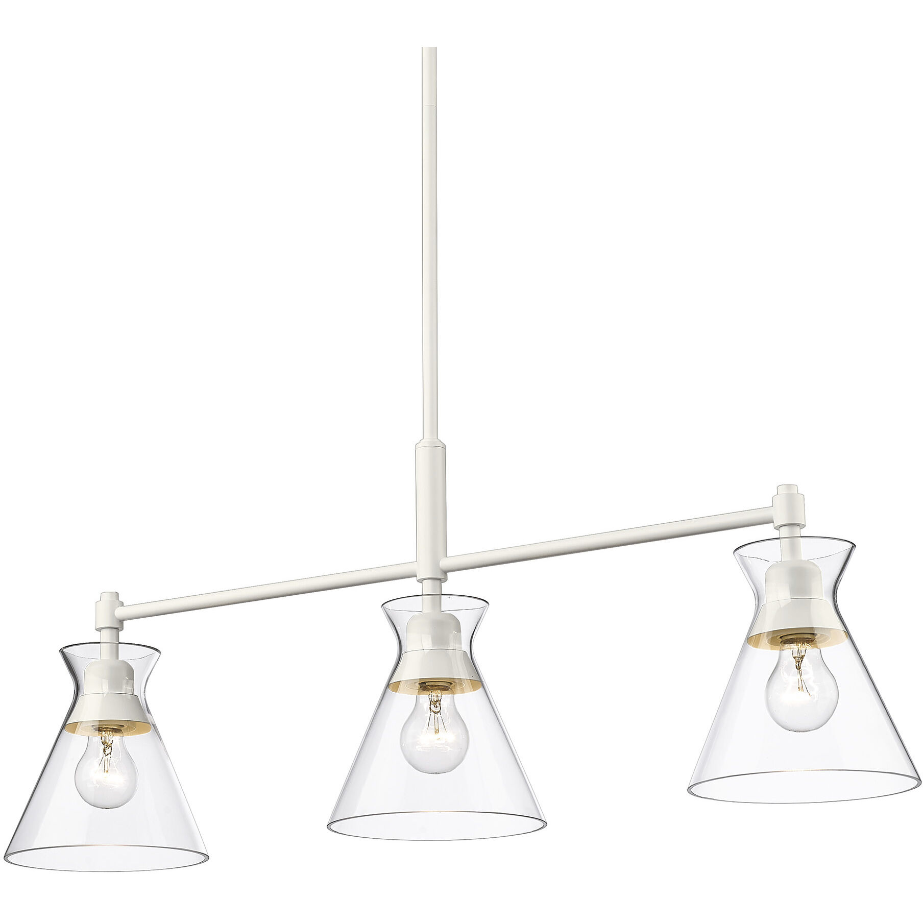 Malta Island Light Ceiling Light in Matte White