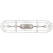 Ciara Linear Pendant Ceiling Light in Peruvian Silver