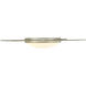 Kieran LED 24 inch White Gold Flush Mount Ceiling Light
