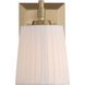 Yep Brilia 1 Light 5.5 inch Brushed Champagne Brass Wall Sconce Wall Light