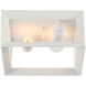 Smyth 2 Light 11.5 inch Natural White Flush Mount Ceiling Light