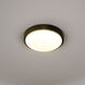 Gabi LED 10 inch Matte Black Flush Mount Ceiling Light