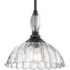 Audra Pendant Ceiling Light in Matte Black
