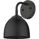 Yep Zoey 1 Light 6.38 inch Matte Black Wall Sconce Wall Light
