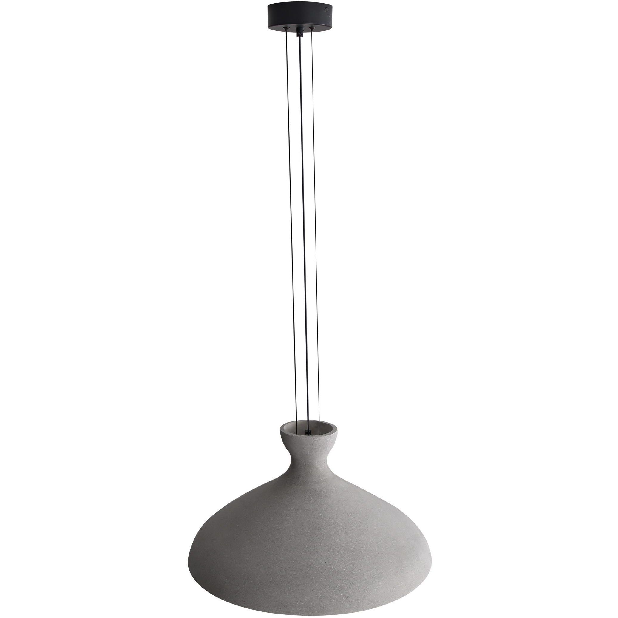 Aethera Pendant Ceiling Light in Grey Cement