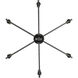 Landon 26 inch 60.00 watt Matte Black Chandelier Ceiling Light