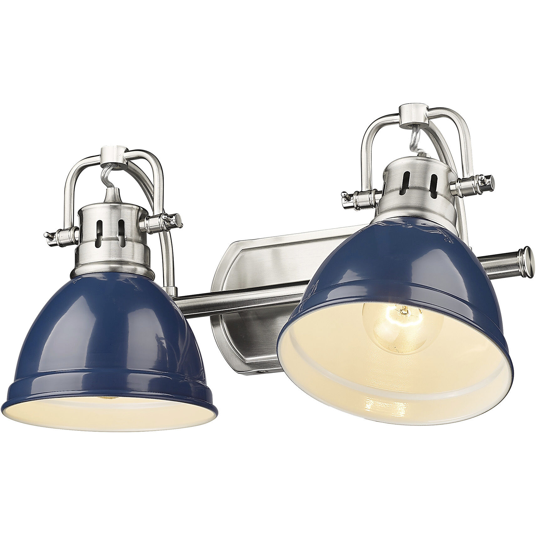 Yep Duncan Vanity Wall Light in Pewter, Navy