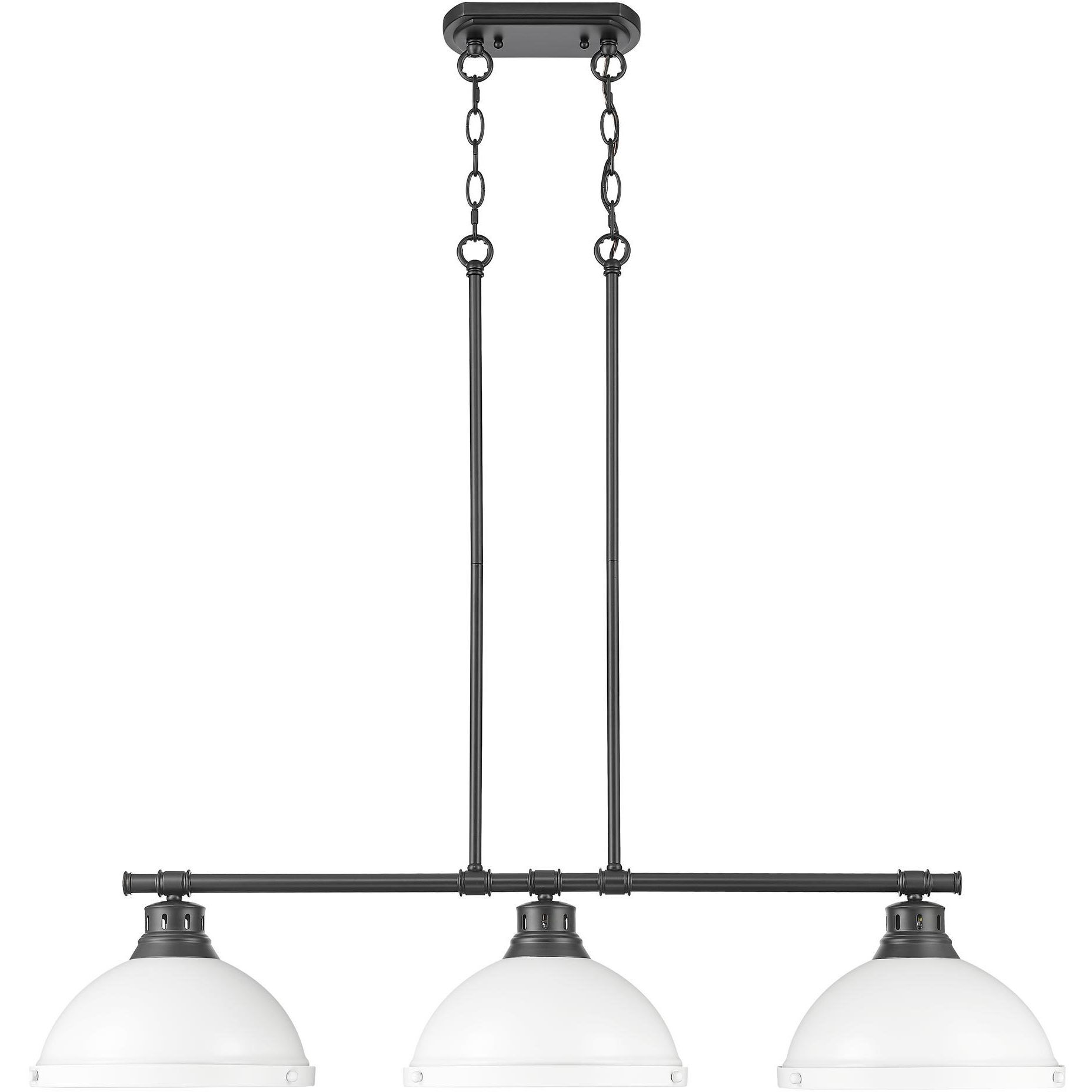 Yep Duncan Island Light Ceiling Light in Matte Black, Matte White