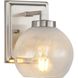Elliott 1 Light 7.25 inch Pewter Vanity Light Wall Light in Alabaster