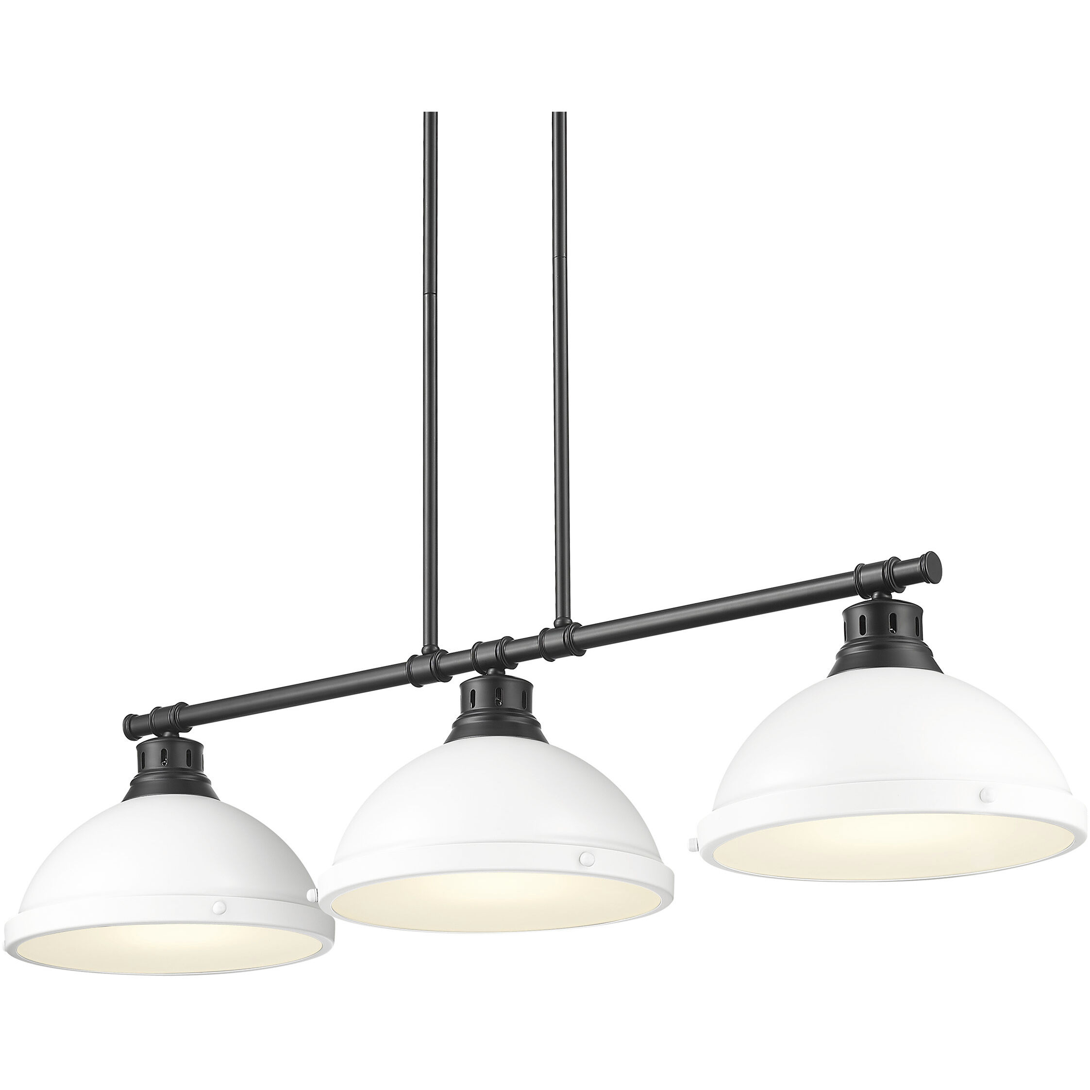 Yep Duncan Island Light Ceiling Light in Matte Black, Matte White
