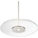 Luminwood 1 Light 24 inch Polished Nickel Pendant Ceiling Light