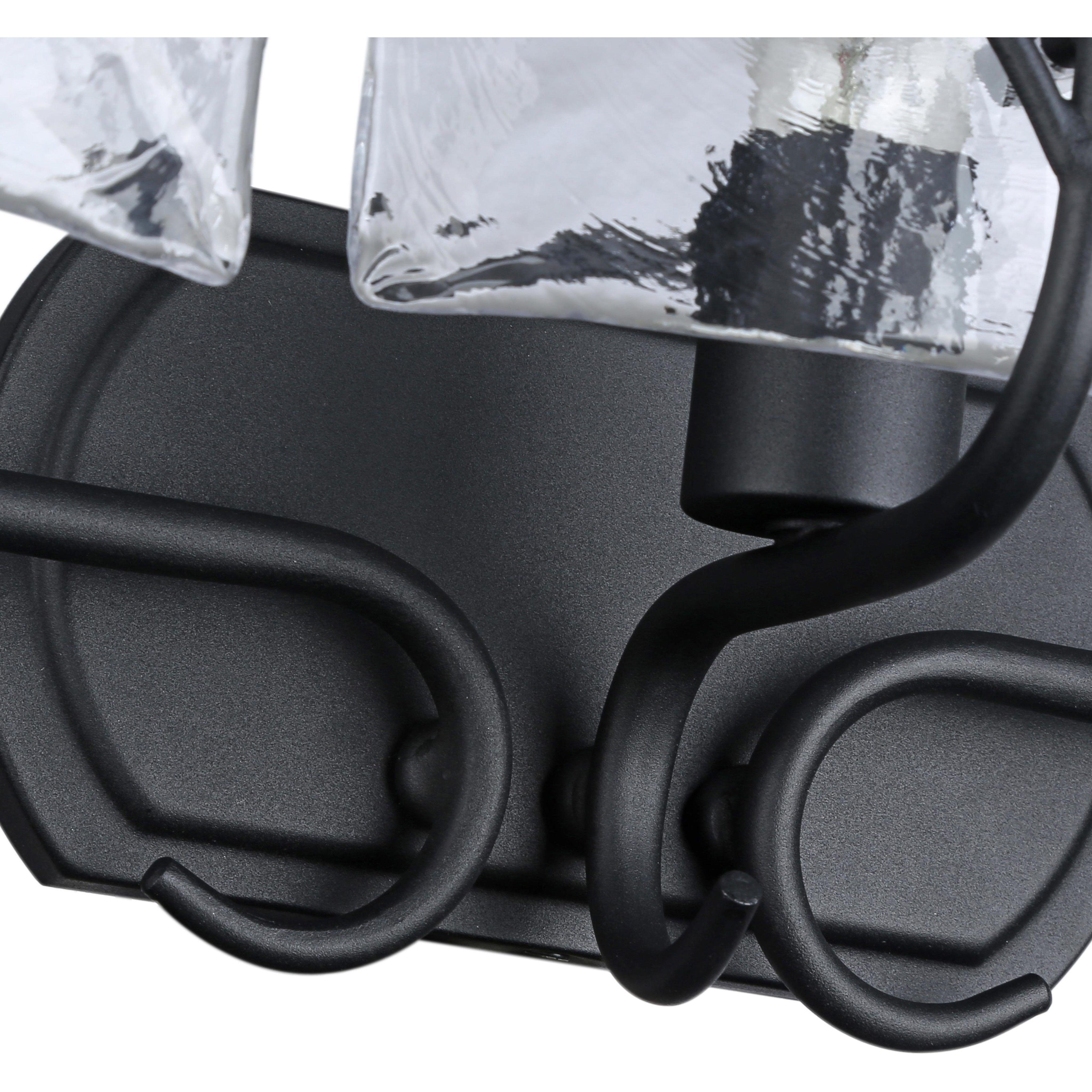 Calla Vanity Wall Light in Natural Black