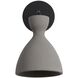 Aethera LED 8.63 inch Grey Cement Outdoor Wall Sconce
