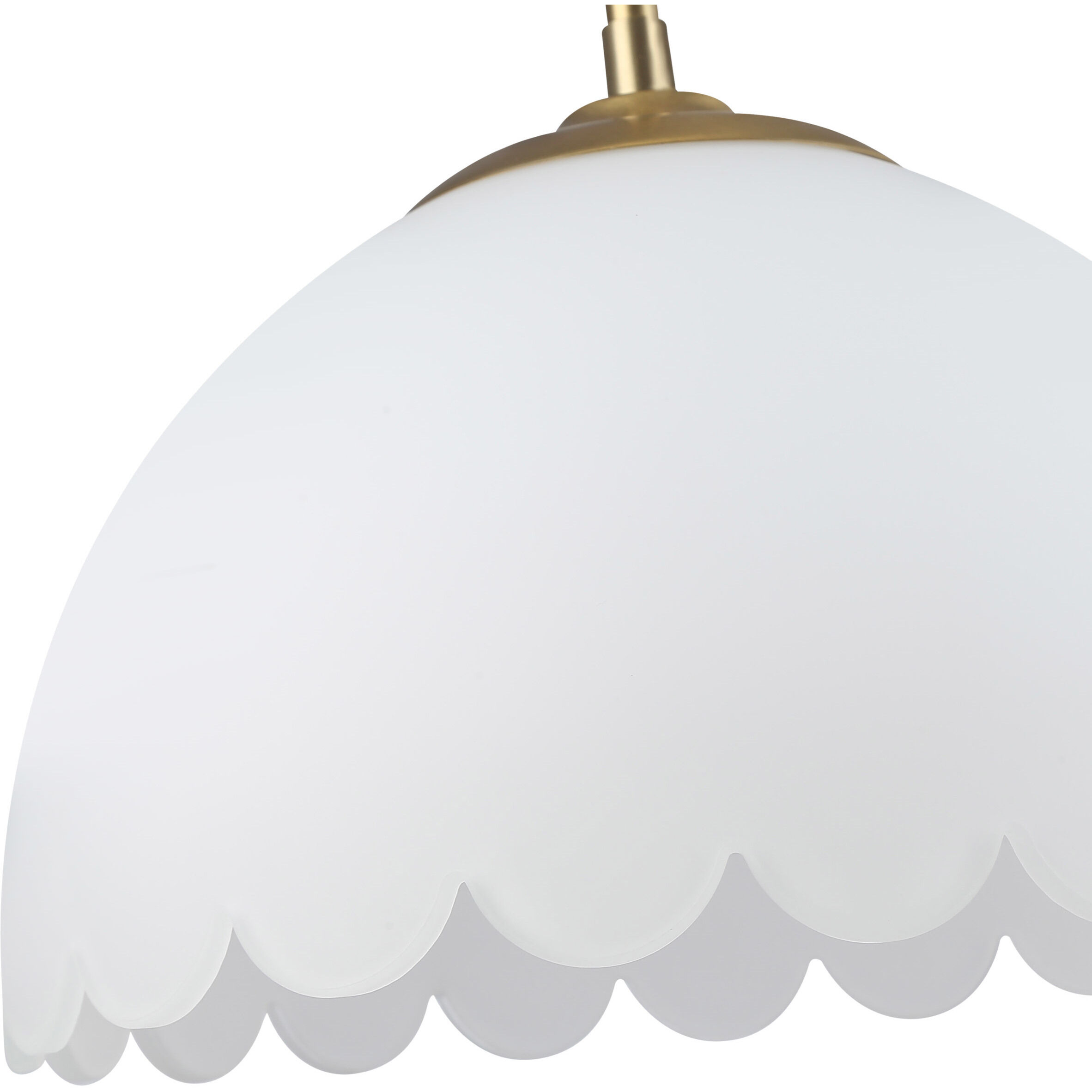 Dorinda Pendant Ceiling Light in Brushed Champagne Brass