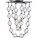 Pearla LED 28.25 inch Matte Black Pendant Ceiling Light