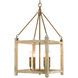Orville 4 Light 16.25 inch Burnished Chestnut Pendant Ceiling Light