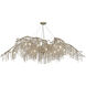 Autumn Twilight 24 Light 80 inch Mystic Gold Chandelier Ceiling Light, Large