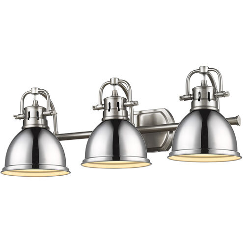 Duncan 3 Light 8.25 inch Bathroom Vanity Light