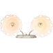 Eloise 2 Light 18 inch Antique Ivory Vanity Light Wall Light