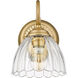 Audra Wall Sconce Wall Light in Brushed Champagne Bronze