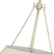 Eloise 5 Light 21 inch Antique Ivory Pendant Ceiling Light