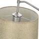 Ryleigh Articulating Wall Sconce Wall Light in Pewter, Natural Sisal