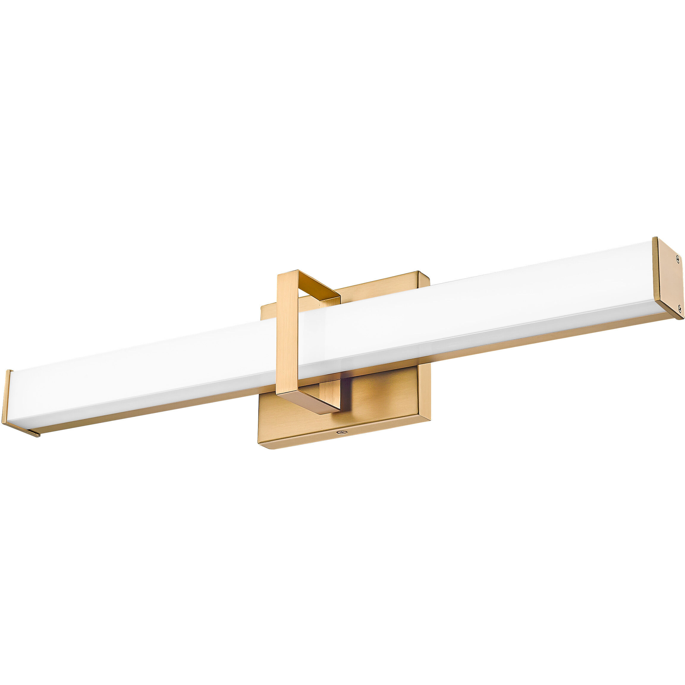 Elon Vanity Wall Light in Brushed Champagne Brass