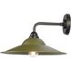 Croma 1 Light 9 inch Matte Black Outdoor Wall Sconce in No Glass, Matte Pine