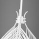 Cay 3 Light 14.38 inch Matte White Pendant Ceiling Light