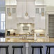 Hines 1 Light 7 inch Brushed Champagne Bronze Mini Pendant Ceiling Light