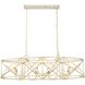 Alcott Linear Pendant Ceiling Light in Antique Ivory