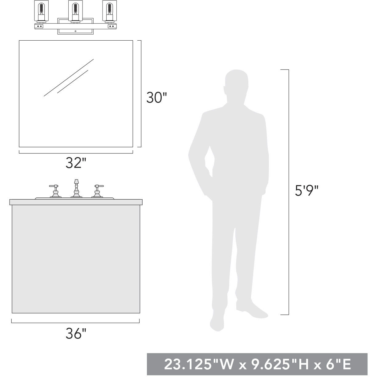 Lowell Vanity Wall Light