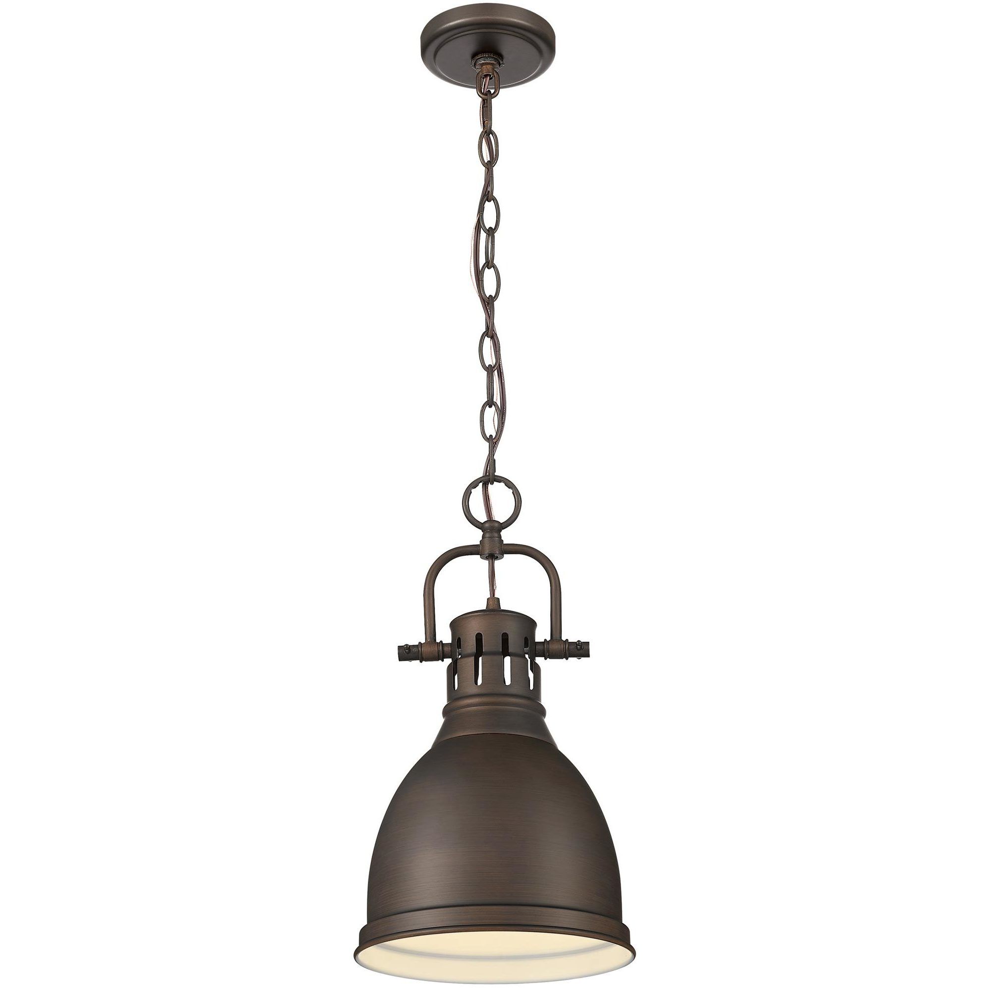 Yep Duncan Pendant Ceiling Light in Rubbed Bronze, Small