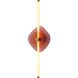 Colorella Wall Sconce Wall Light in Hammered Purple, Orange