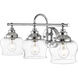 Daphne 3 Light 24 inch Chrome Bath Vanity Light Wall Light