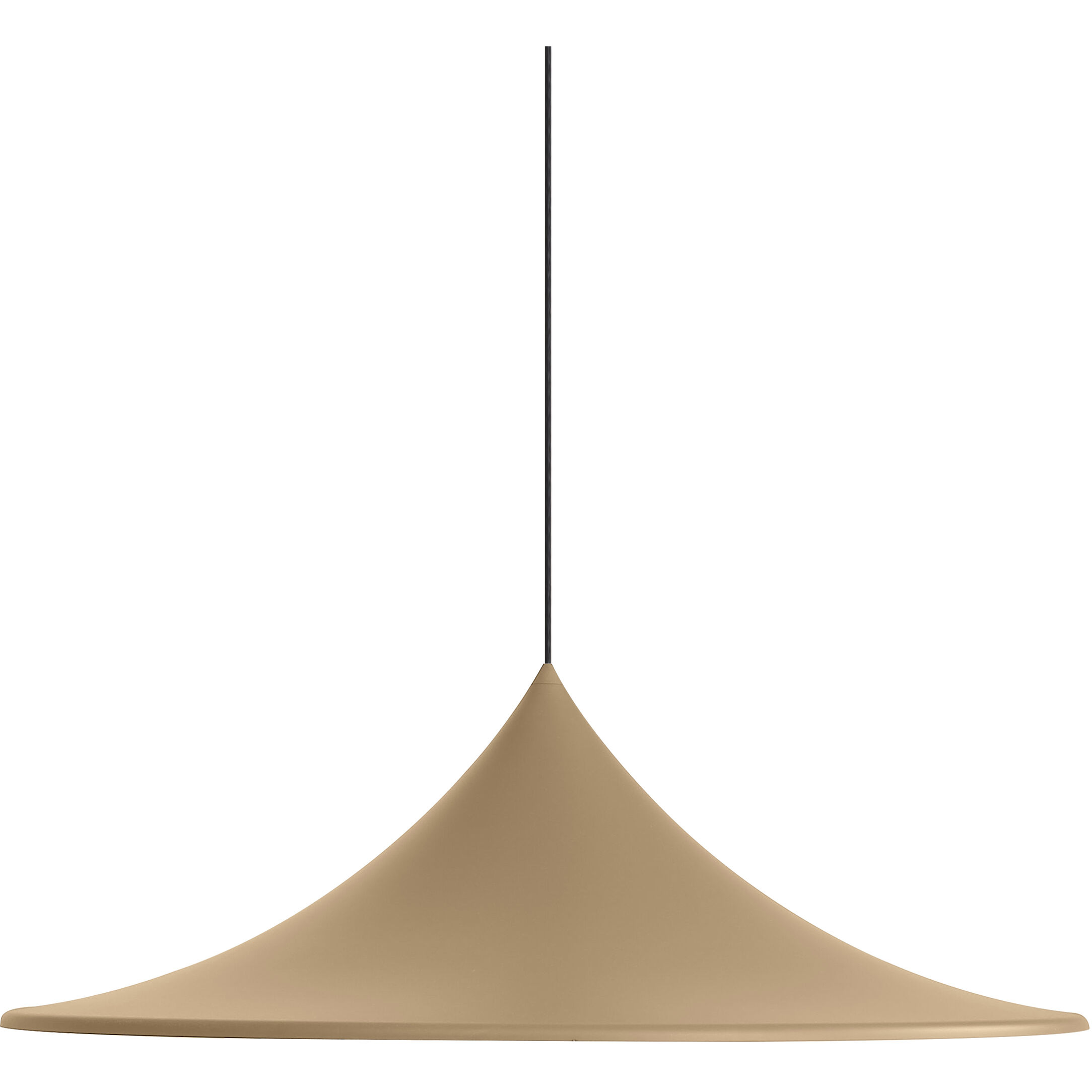 Vistara Pendant Ceiling Light in Sand Black