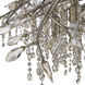 Autumn Twilight 40 inch 60.00 watt Mystic Gold Chandelier Ceiling Light, Large