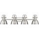 Yep Duncan Vanity Wall Light in Pewter