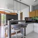Clarus Pendant Ceiling Light in White Sandstone Cement