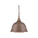 Bartlett 2 Light 17 inch Copper Patina Pendant Ceiling Light, Large