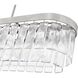 Ciara Linear Pendant Ceiling Light in Peruvian Silver