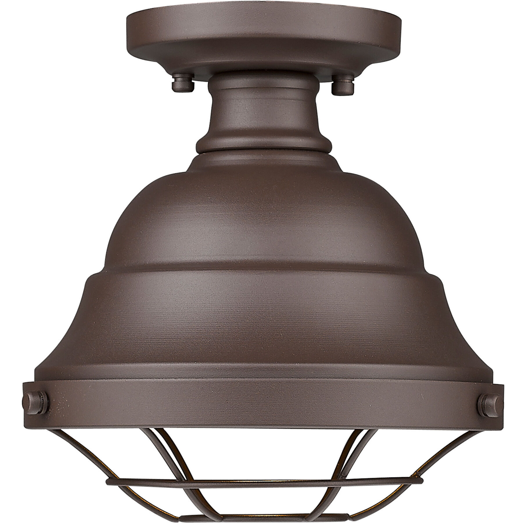 Bartlett 1 Light 8.63 inch Textured Bronze Outdoor Ceiling