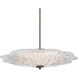 Coral Bloom 1 Light 31 inch Black Slate Pendant Ceiling Light