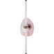 Colorella Wall Sconce Wall Light in Pink Seeded, Ribbed