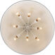Alison 8 Light 27 inch Vintage Gold Pendant Ceiling Light in Antique Ivory