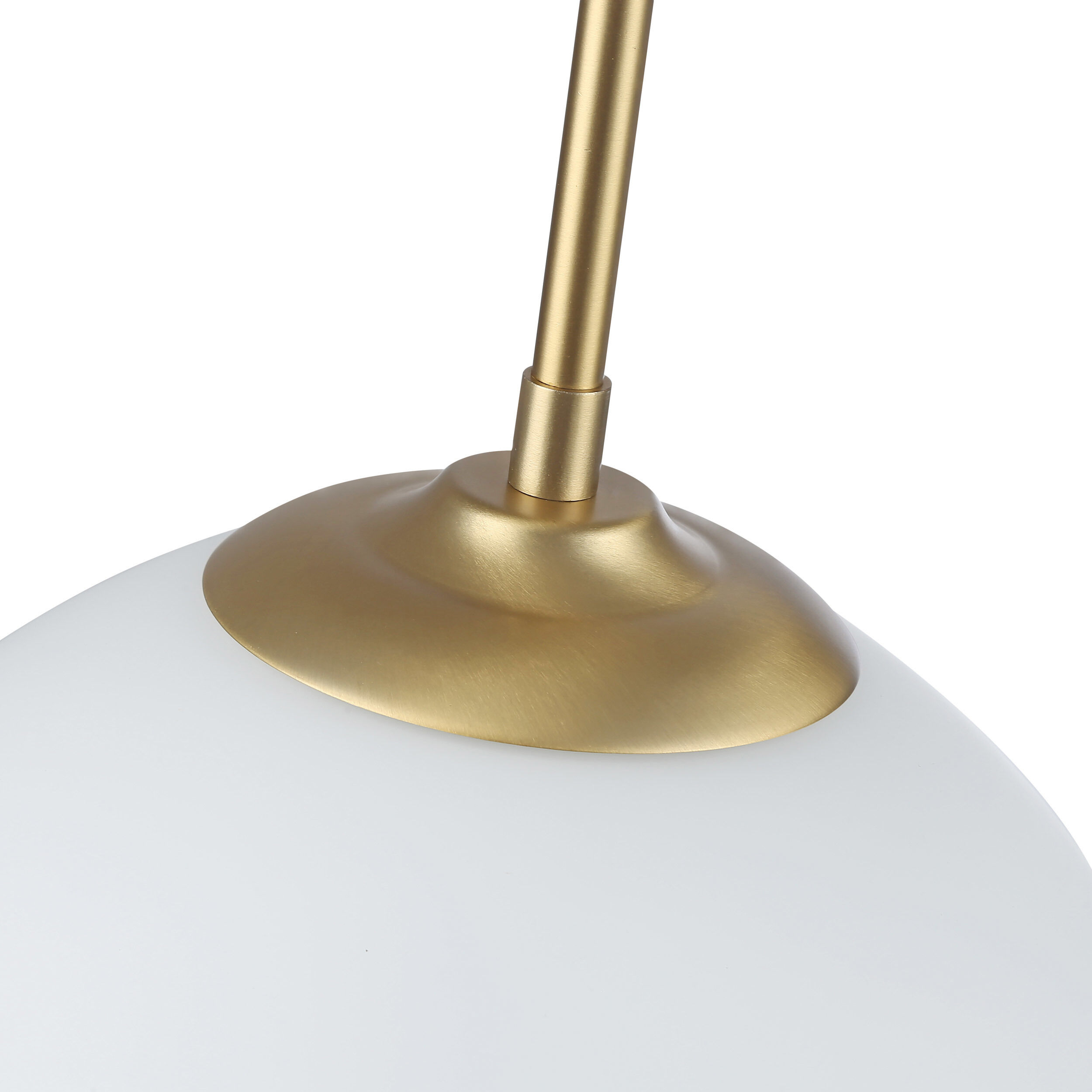 Dorinda Pendant Ceiling Light in Brushed Champagne Brass