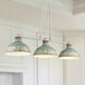 Kinsley Island Light Ceiling Light in Antique Teal