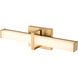 Elon LED 19 inch Brushed Champagne Bronze Vanity Light Wall Light